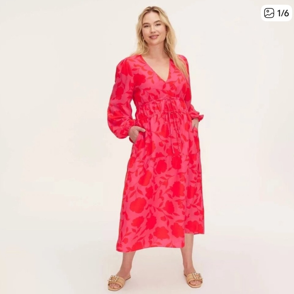 Kate Spade Classic Flowy Linen Dress!